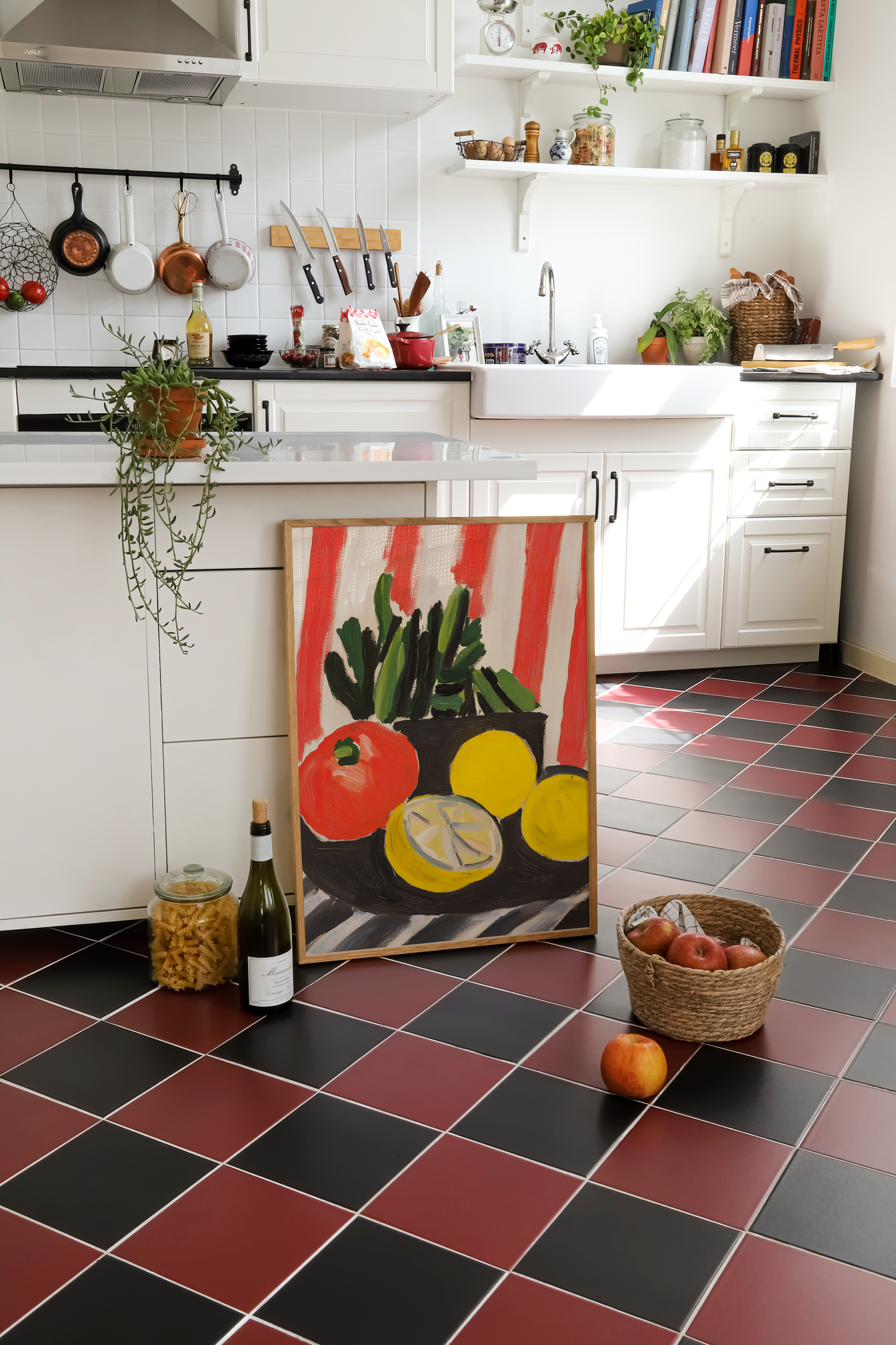Vibrant Fruit and Vegetable - Bold Kitchen Wall Art