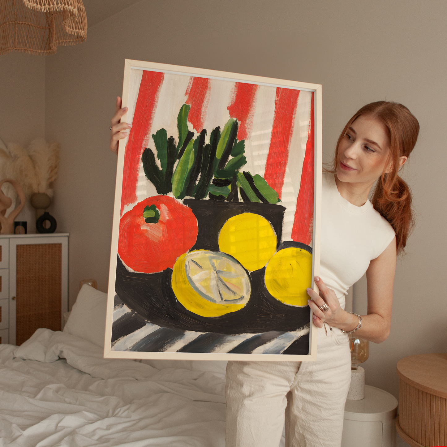 Vibrant Fruit and Vegetable - Bold Kitchen Wall Art