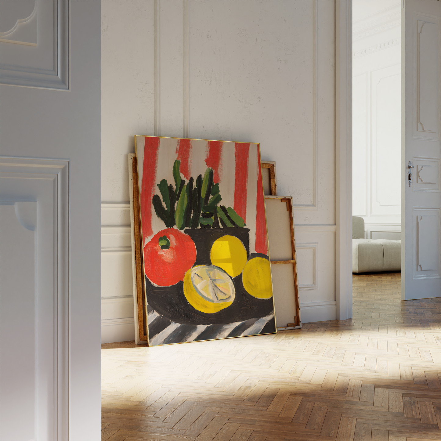 Vibrant Fruit and Vegetable - Bold Kitchen Wall Art