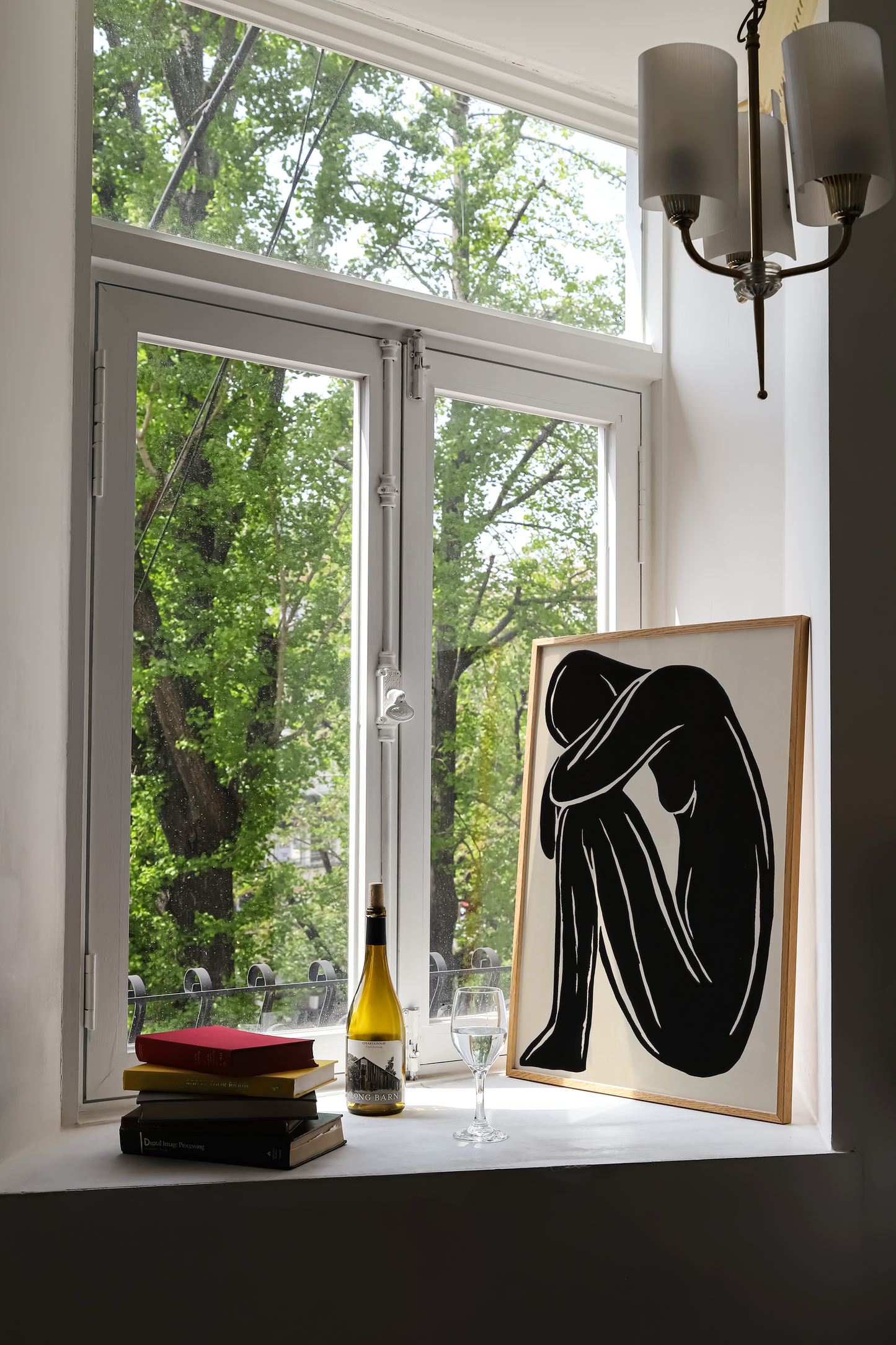 Minimalist Abstract Female Figure