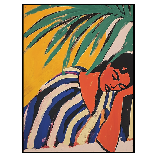 Tropical Palm Beach - Abstract Summer