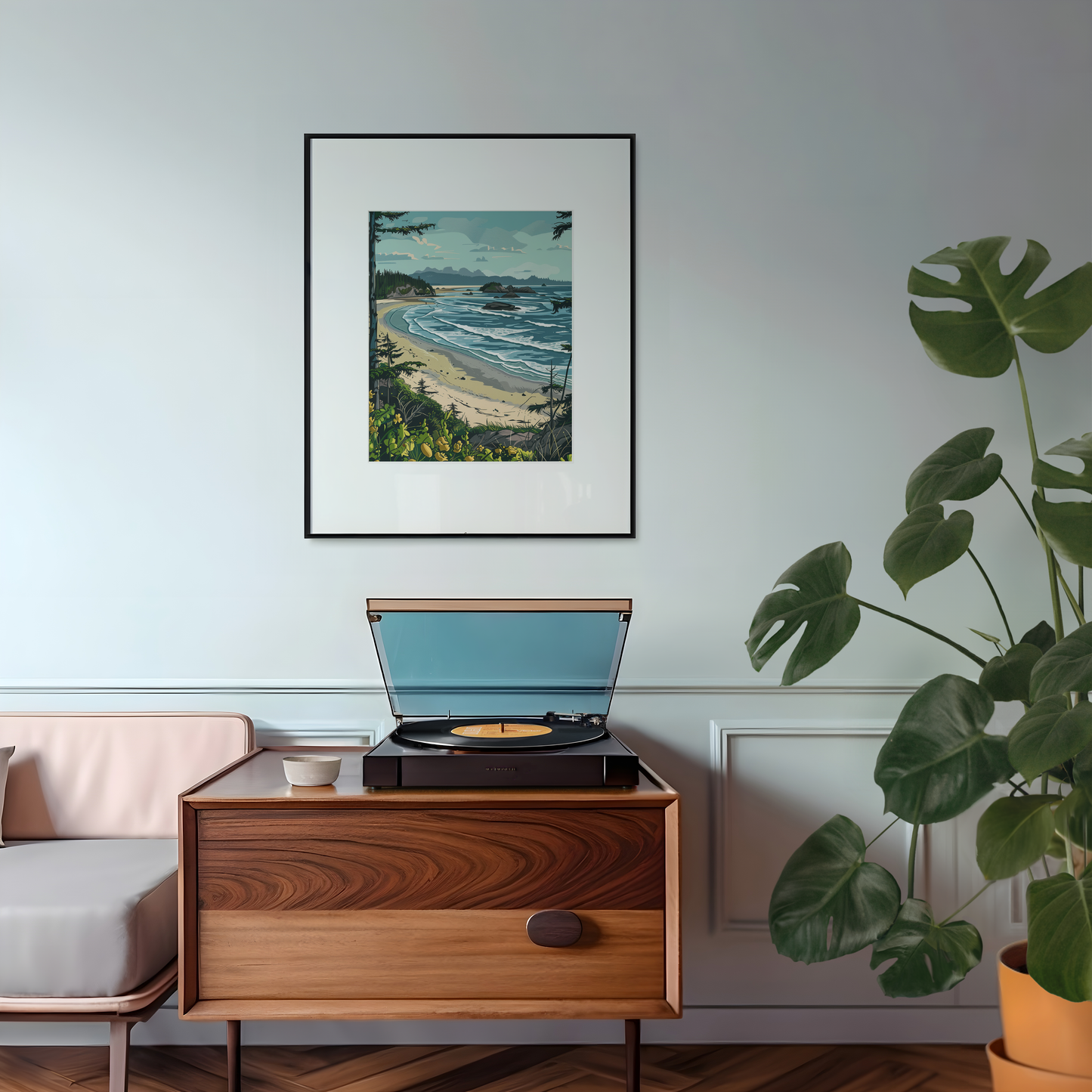 Chesterman Beach Tofino Print - Serene Coastal Landscape